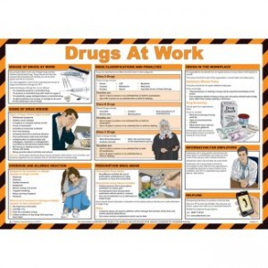Drugs At Work Poster