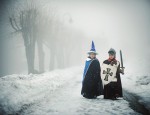 children in winter